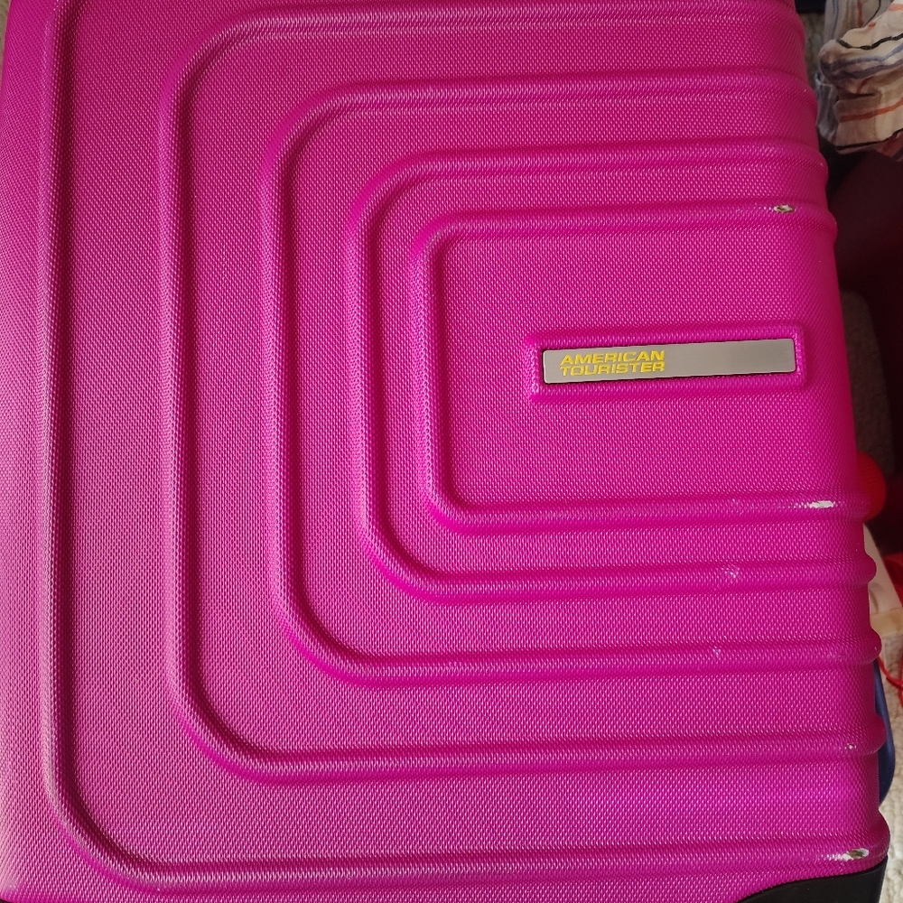 American Tourist carry on suitcase
